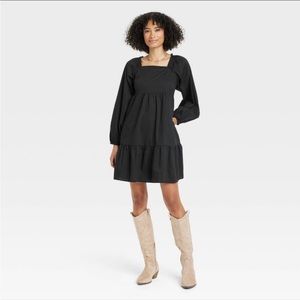 Target Balloon Long Sleeve Shift Dress | Brand New w/Tags